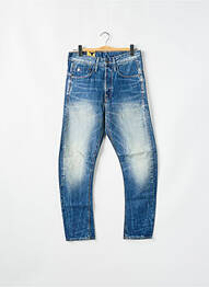 Jeans coupe droite fermeture boutonnée sur le devant taille haute bleu G STAR homme