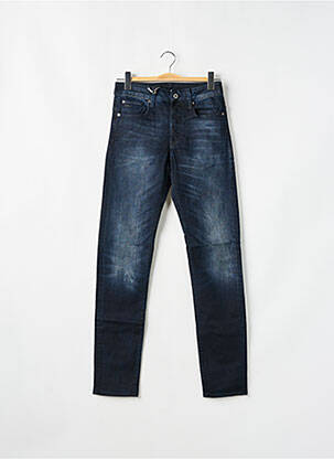 Jeans coupe slim fermeture boutonnée sur le devant taille normale bleu G STAR homme