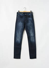 Jeans coupe slim fermeture boutonnée sur le devant taille normale bleu G STAR homme