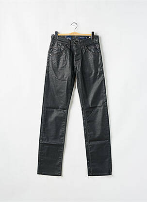 Pantalon slim stretch taille normale noir TEDDY SMITH homme
