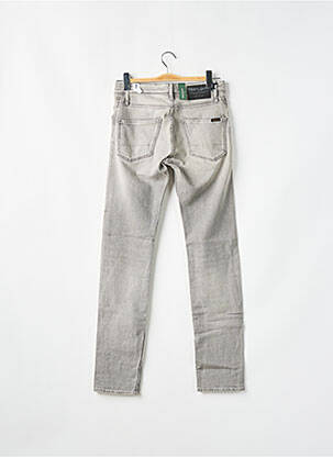 Jeans coupe slim stretch taille normale gris TEDDY SMITH homme