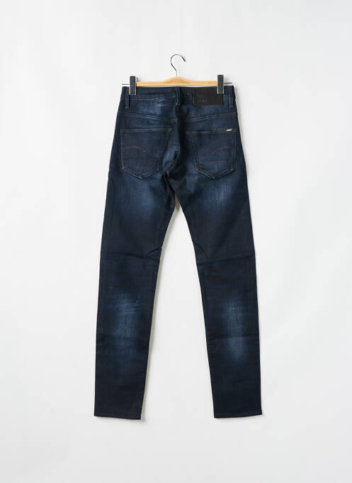 Jeans coupe slim fermeture boutonnée sur le devant taille normale bleu G STAR homme