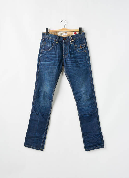 Jeans coupe droite bleu FREEMAN T.PORTER pour homme