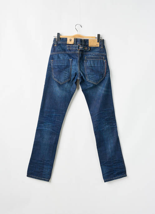 Jeans coupe droite bleu FREEMAN T.PORTER pour homme