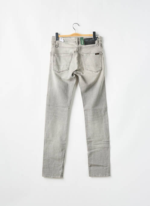 Jeans coupe slim gris TEDDY SMITH pour homme