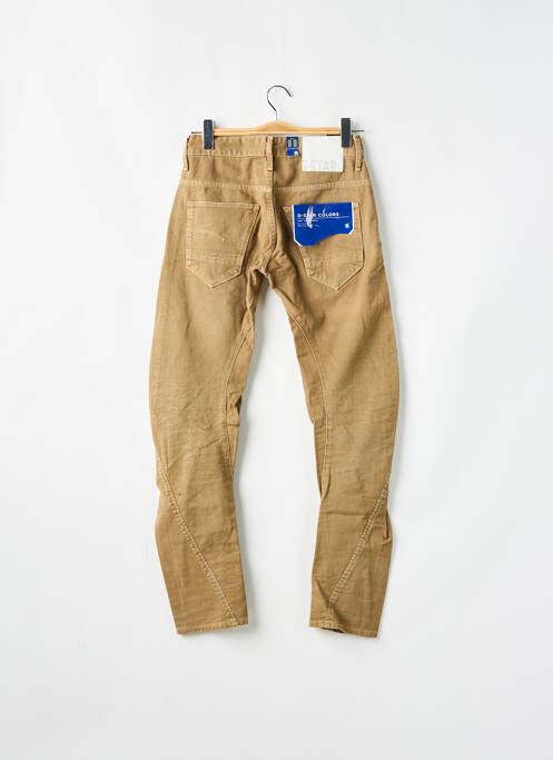 Jeans coupe slim marron G STAR pour homme