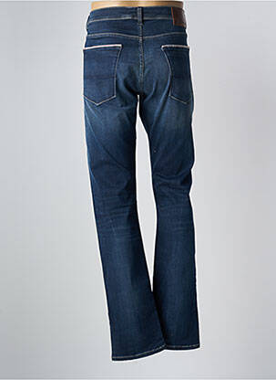 Jeans coupe slim fermeture boutonnée sur le devant taille basse bleu DONOVAN homme