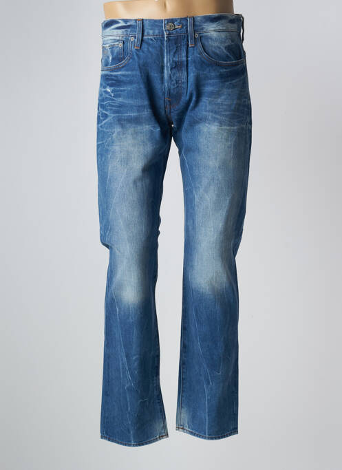 Jeans coupe droite bleu G STAR pour homme