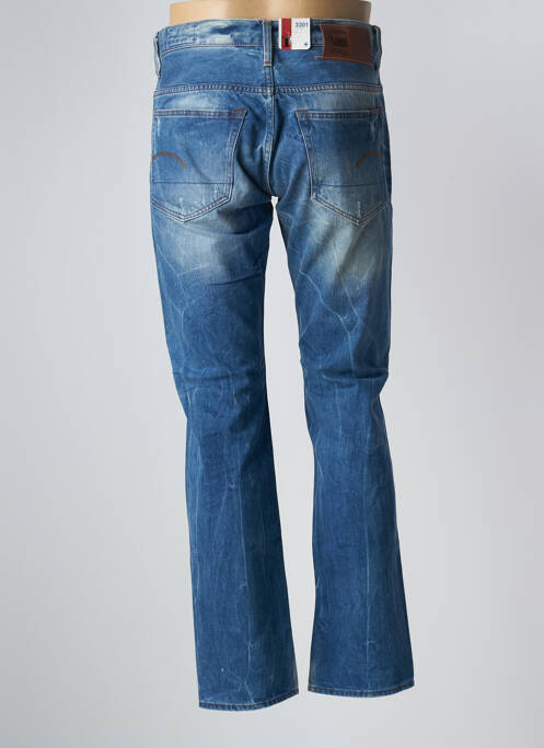 Jeans coupe droite bleu G STAR homme