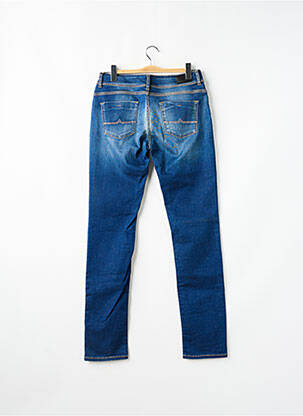 Jeans coupe slim stretch taille normale bleu DONOVAN femme