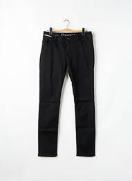 Jeans coupe slim stretch taille normale noir DONOVAN femme