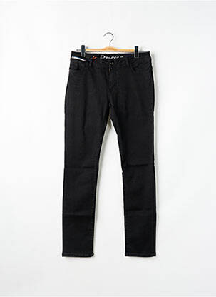 Jeans coupe slim stretch taille normale noir DONOVAN femme