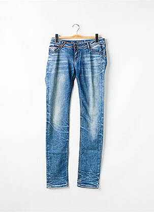 Jeans coupe slim stretch taille basse bleu DN.SIXTY SEVEN femme