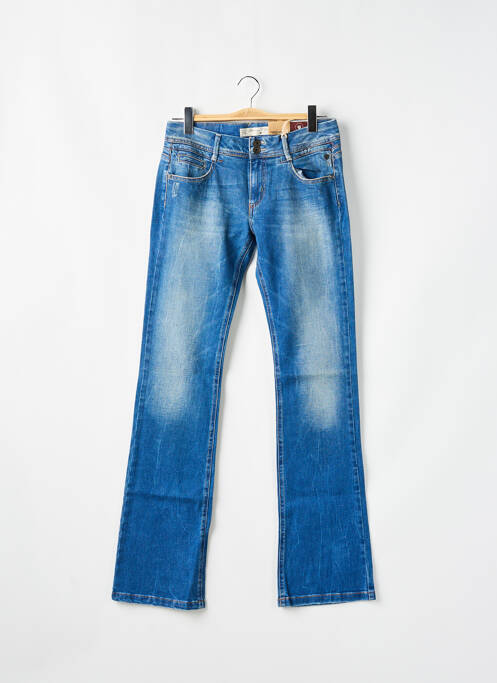 Jeans coupe droite bleu FREEMAN T.PORTER pour homme