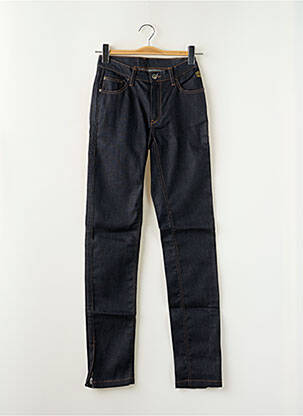 Pantalon slim taille normale taille normale noir DEEP SOUL femme