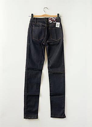Pantalon slim taille normale taille normale noir DEEP SOUL femme