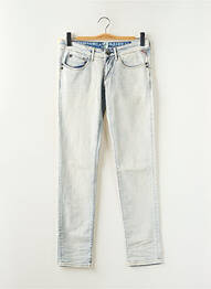 Jeans coupe slim tissage brut taille normale bleu REPLAY femme