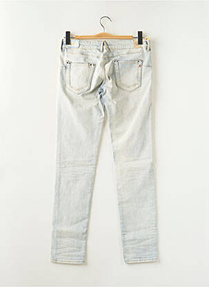 Jeans coupe slim tissage brut taille normale bleu REPLAY femme