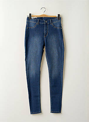 Jeans skinny taille haute taille haute bleu CHEAP MONDAY femme