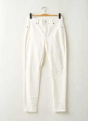 Jeans coupe slim stretch taille normale beige CHEAP MONDAY femme