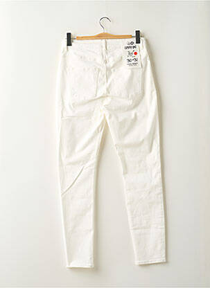 Jeans coupe slim stretch taille normale beige CHEAP MONDAY femme