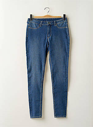 Jeans skinny tissage brut taille normale bleu CHEAP MONDAY femme