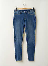 Jeans skinny tissage brut taille normale bleu CHEAP MONDAY femme