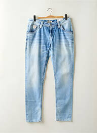 Jeans coupe slim tissage brut taille normale bleu PEPE JEANS femme