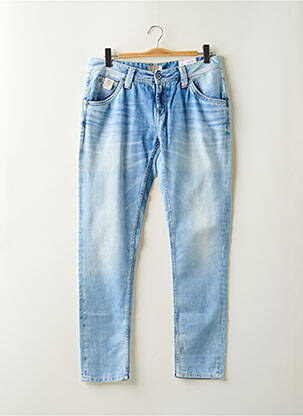 Jeans coupe slim tissage brut taille normale bleu PEPE JEANS femme