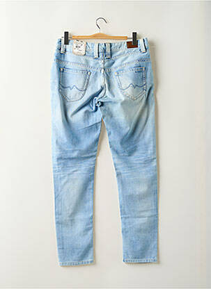 Jeans coupe slim tissage brut taille normale bleu PEPE JEANS femme