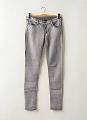 Jeans coupe slim gris CHEAP MONDAY pour femme seconde vue