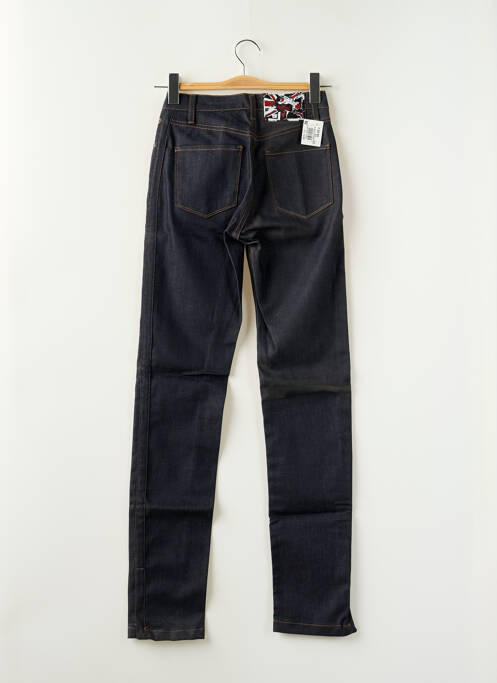 Pantalon slim taille normale taille normale noir DEEP SOUL femme