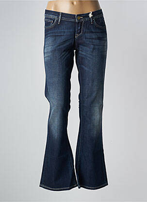 Jean coupe flare stretch taille basse bleu MELTIN'POT femme
