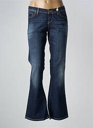 Jean coupe flare stretch taille basse bleu MELTIN'POT femme