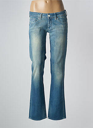 Jeans coupe droite stretch taille basse bleu G STAR femme
