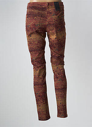 Pantalon slim skinny taille normale rouge MAISON SCOTCH femme