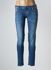 Jeans coupe slim bleu LE TEMPS DES CERISES pour femme seconde vue