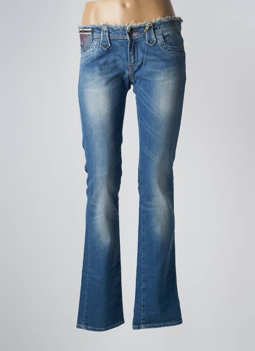 Jeans coupe droite bleu KAPORAL pour femme