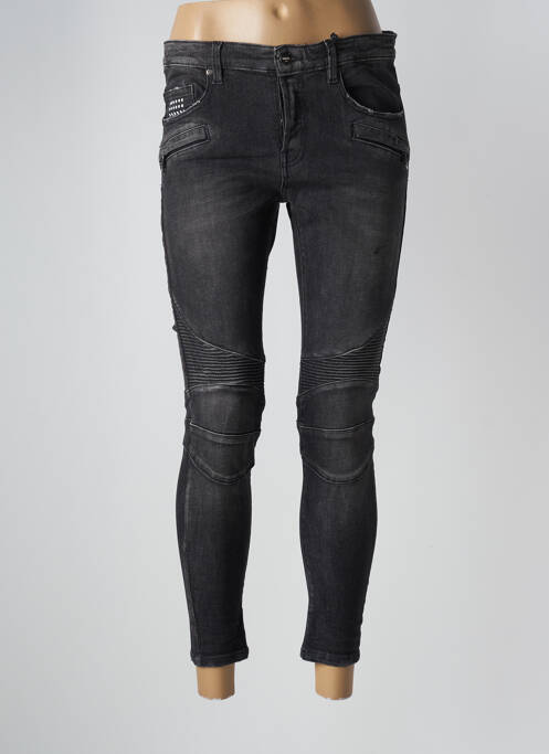 Jeans skinny gris UNIQUE pour femme