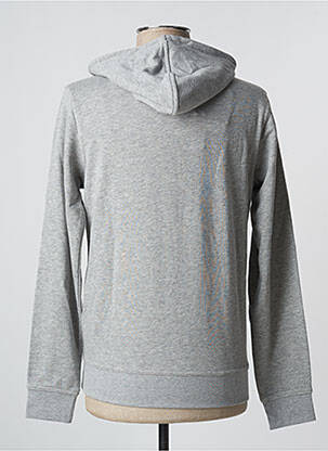 Sweat-shirt à capuche manches longues manches longues gris KAPPA homme