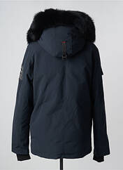 Parka bleu HELVETICA pour homme seconde vue