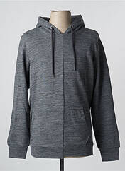 Sweat-shirt à capuche gris DIESEL pour homme seconde vue