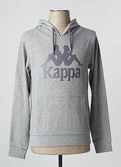 Sweat-shirt à capuche gris KAPPA pour homme seconde vue