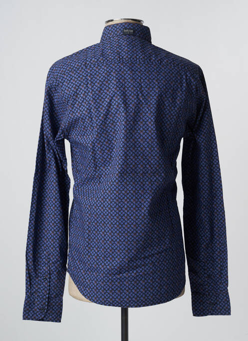 Chemise manches longues imprimé fantaisie bleu SCOTCH & SODA homme