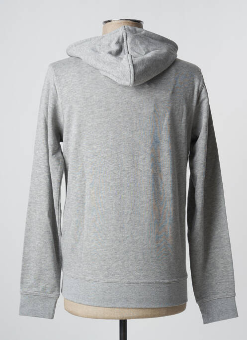 Sweat-shirt à capuche manches longues manches longues gris KAPPA homme