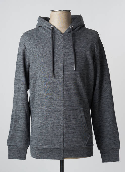 Sweat-shirt à capuche gris DIESEL pour homme