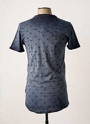 T-shirt tissage jersey manches courtes bleu GARCIA garçon