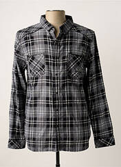 Chemise manches longues gris JAPAN RAGS pour homme seconde vue