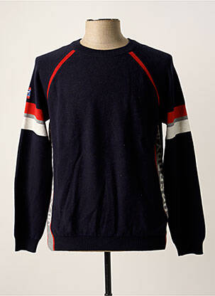 Pull bleu SUPERDRY pour homme