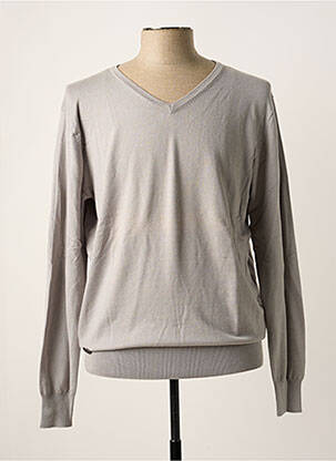 Pull gris DN.SIXTY SEVEN pour homme